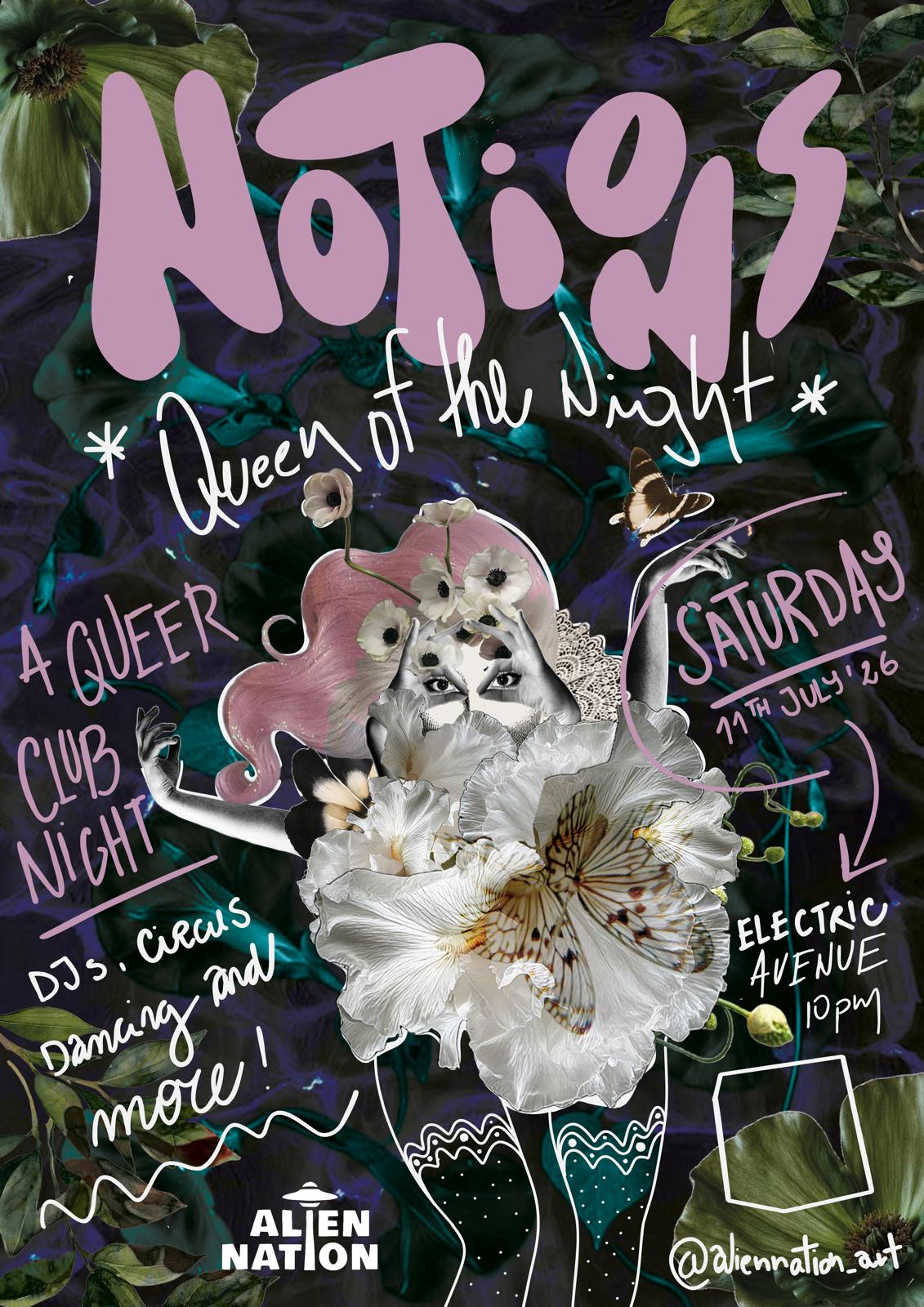 Notions: Queen of the Night - Tier 3 Tickets