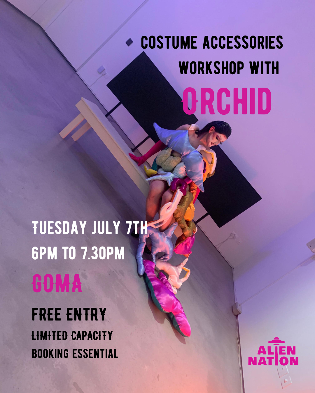 ✨🧵 COSTUME ACCESSORIES WORKSHOP WITH ORCHID 🧵✨